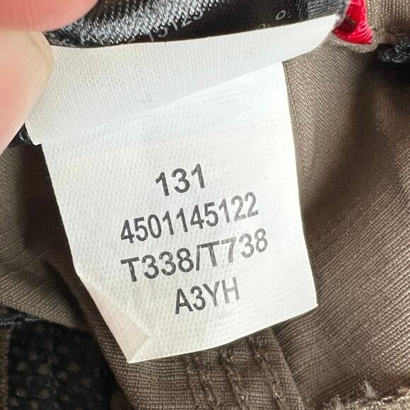 The North Face Convertible Pants Zip-Off Hiking Horizon Nylon Gray size 38 - Picture 10 of 16